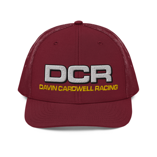 Davin Cardwell Racing Hat (Gold Text)
