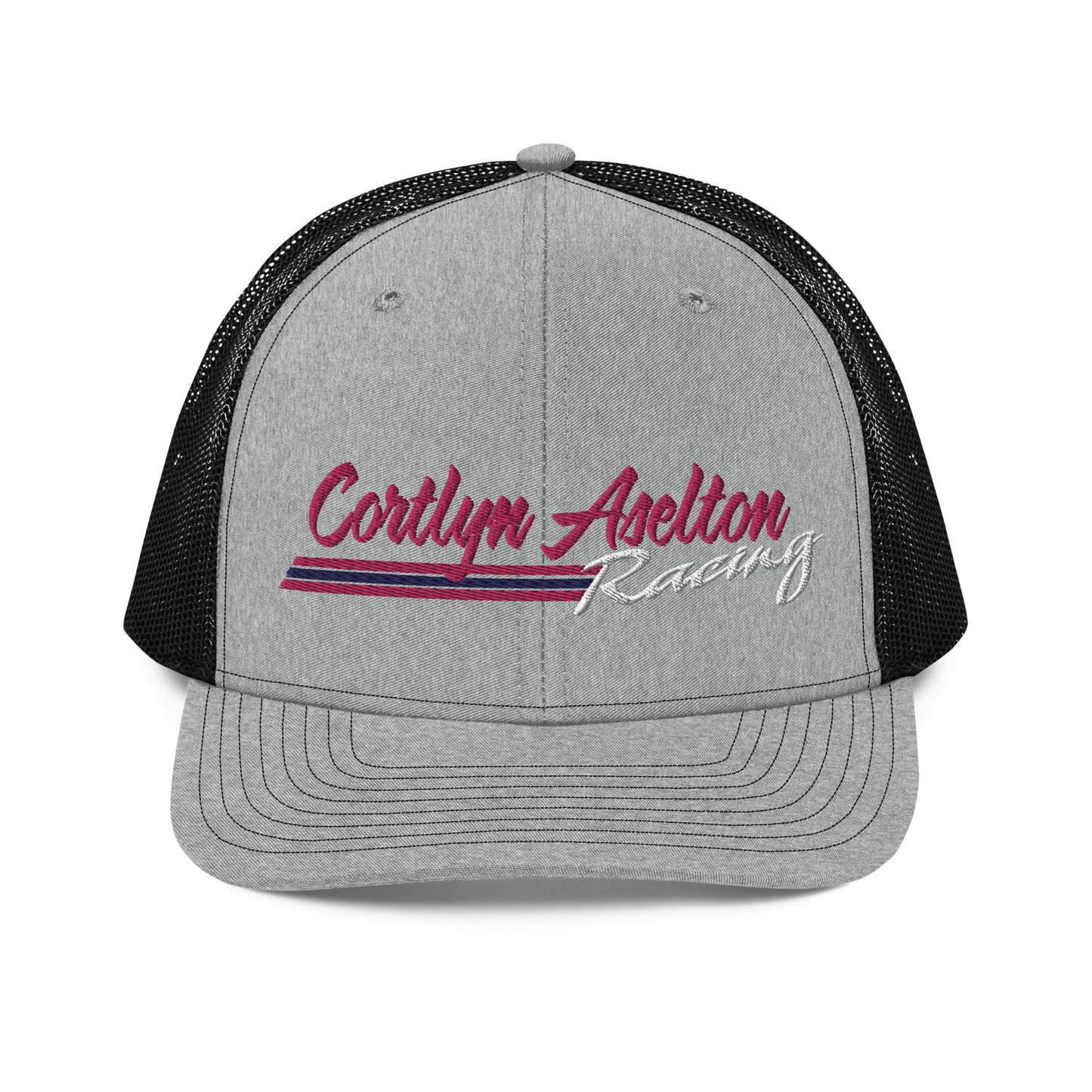 Cortlyn Aselton Racing Hat (Pink Name)