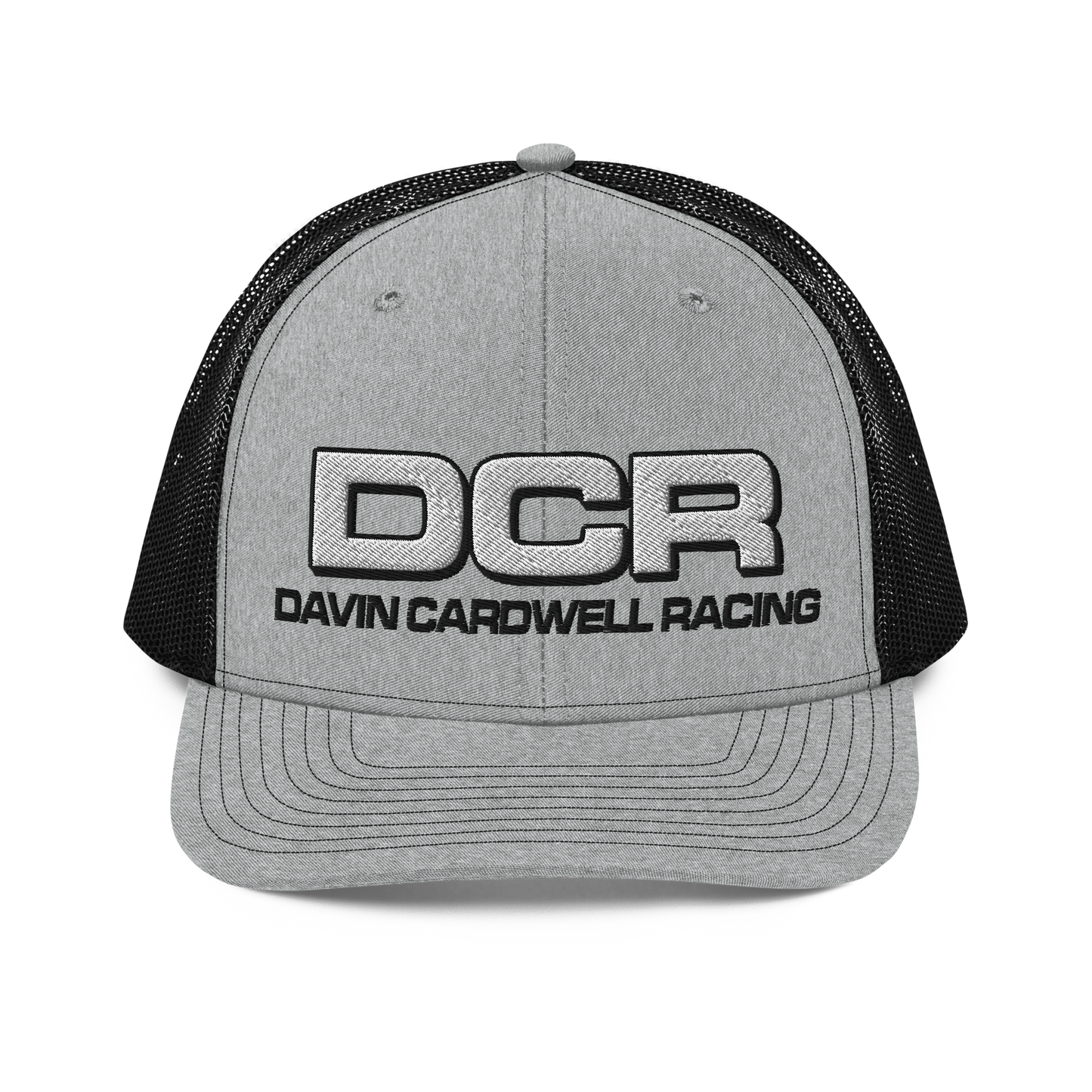 Davin Cardwell Racing Hat (Black Text)