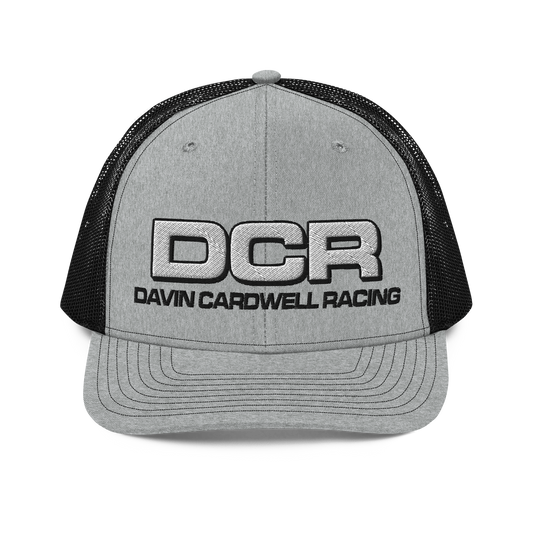 Davin Cardwell Racing Hat (Black Text)