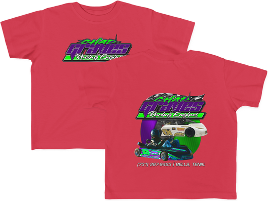 Toddler Chad Graves Racing Engines Tee