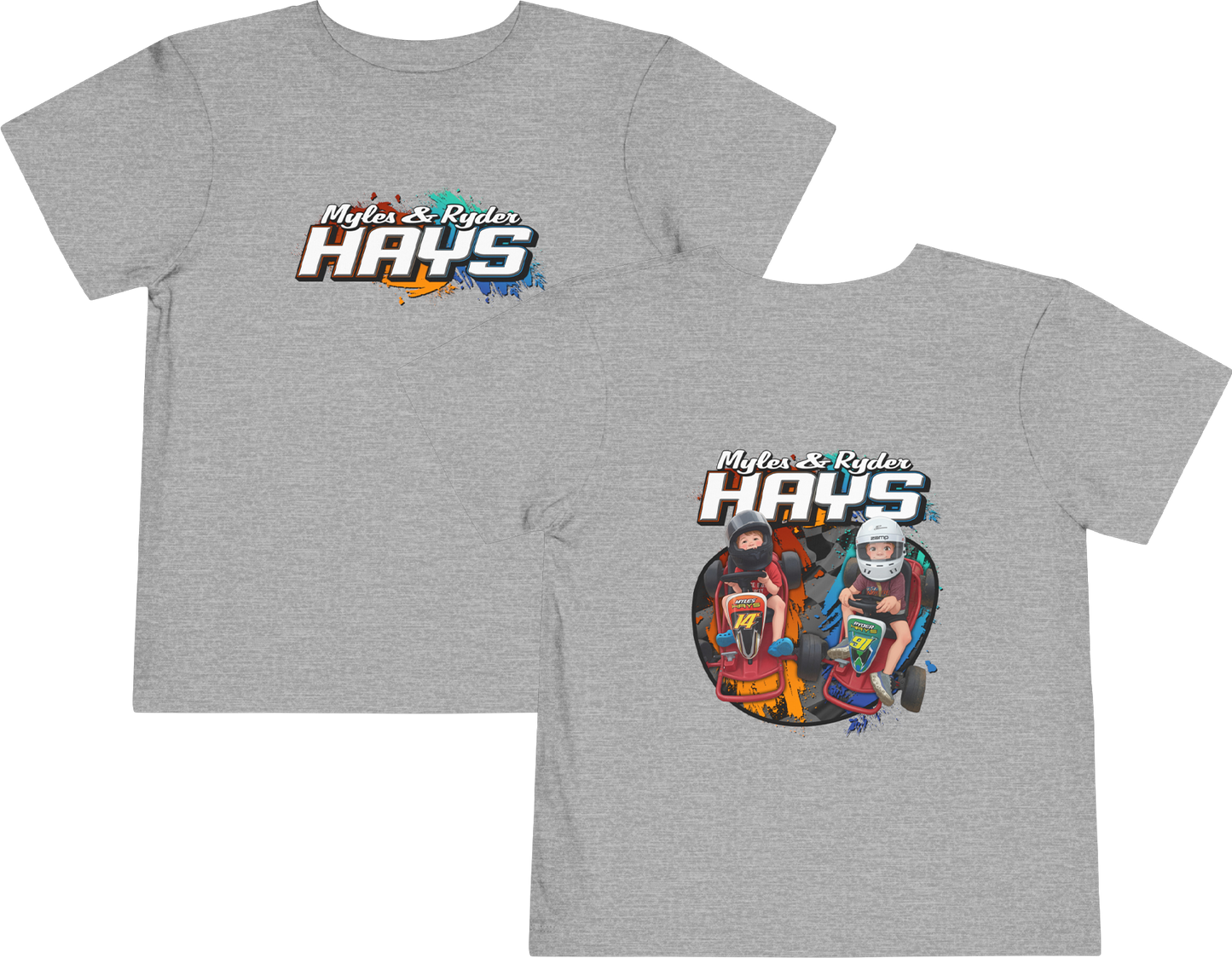 Toddler Myles & Ryder Hays Tee