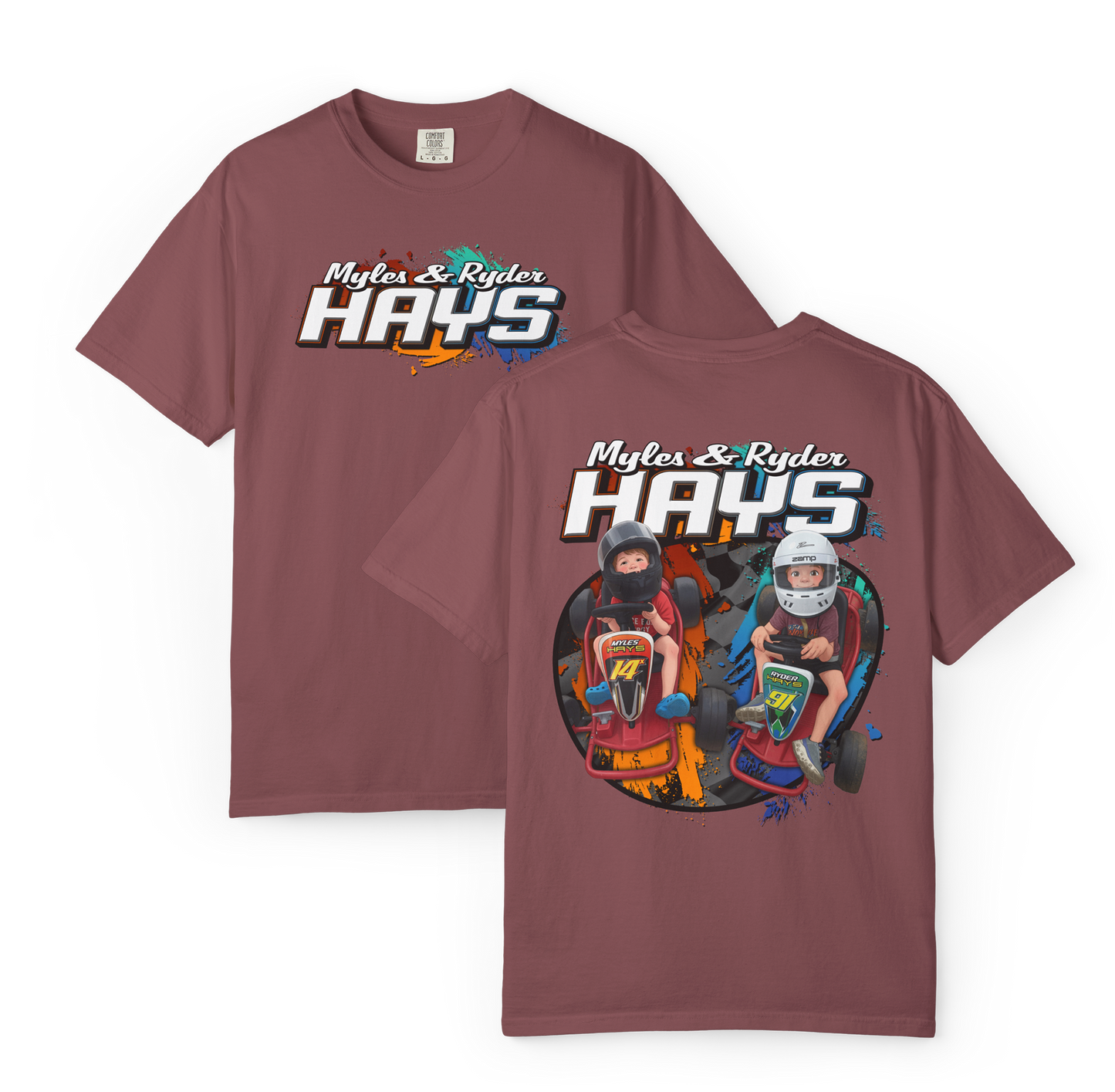 Heavyweight Myles & Ryder Hays Tee
