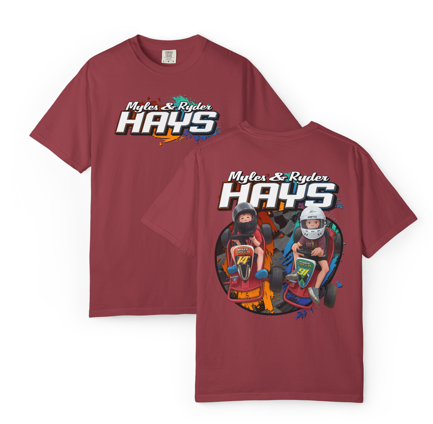 Heavyweight Myles & Ryder Hays Tee