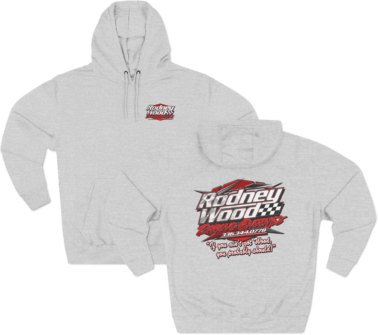Rodney Wood Racing Engines Hoodie