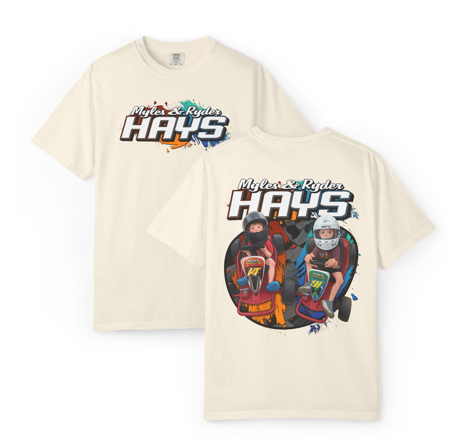 Heavyweight Myles & Ryder Hays Tee