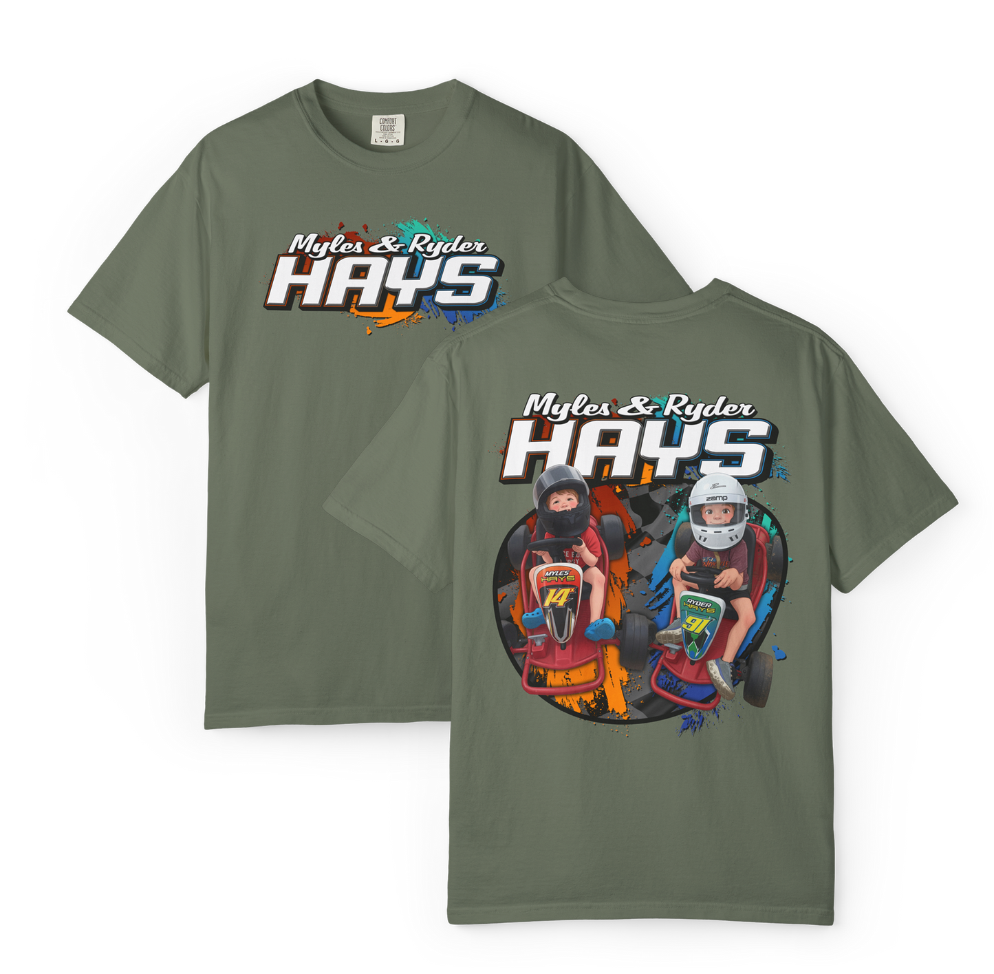 Heavyweight Myles & Ryder Hays Tee