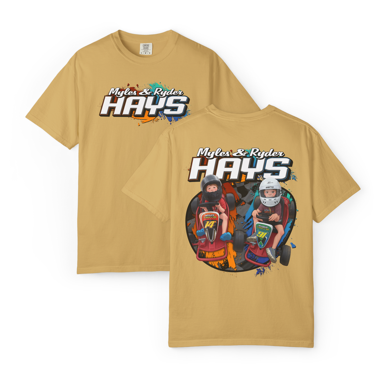 Heavyweight Myles & Ryder Hays Tee
