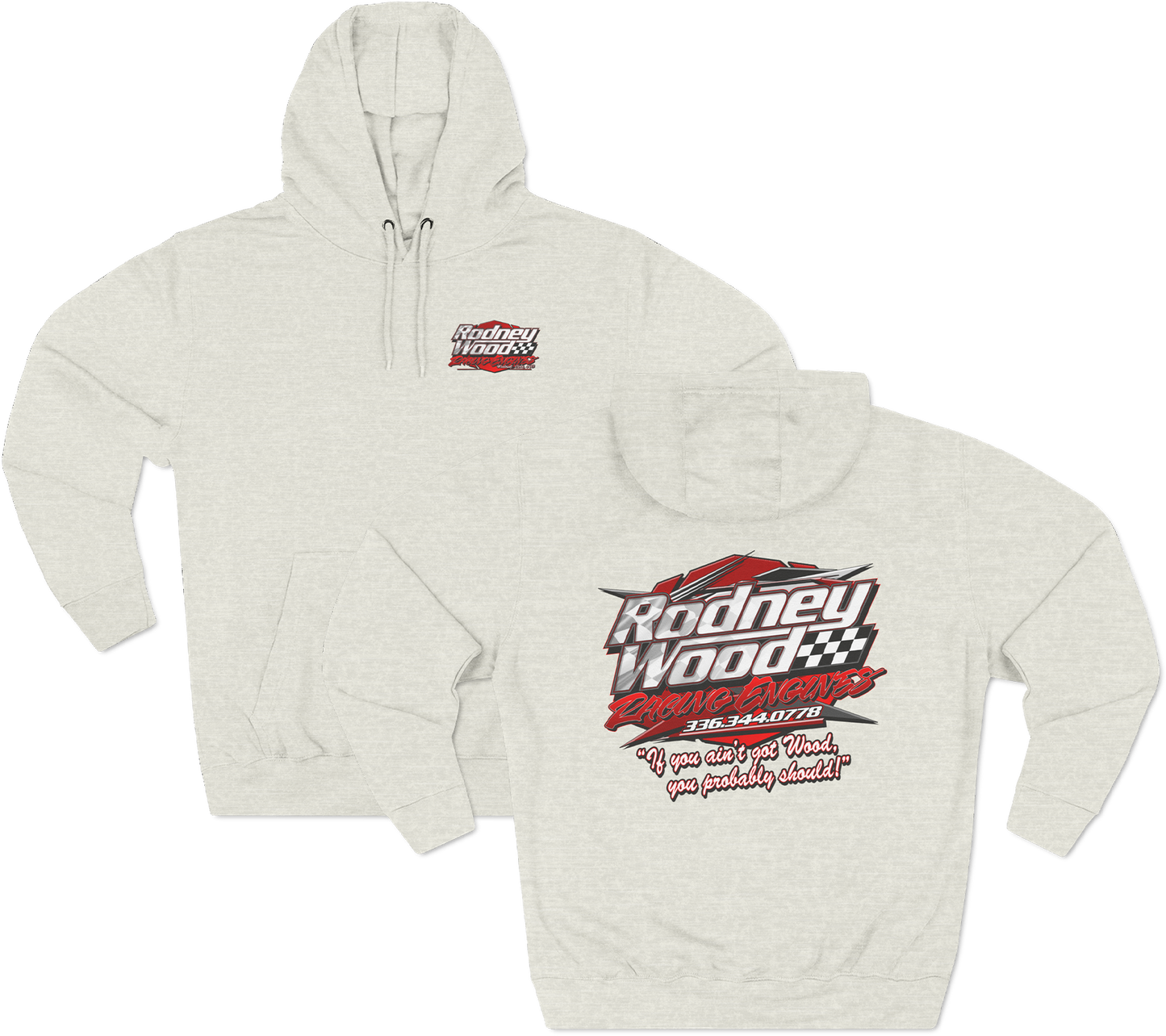 Rodney Wood Racing Engines Hoodie