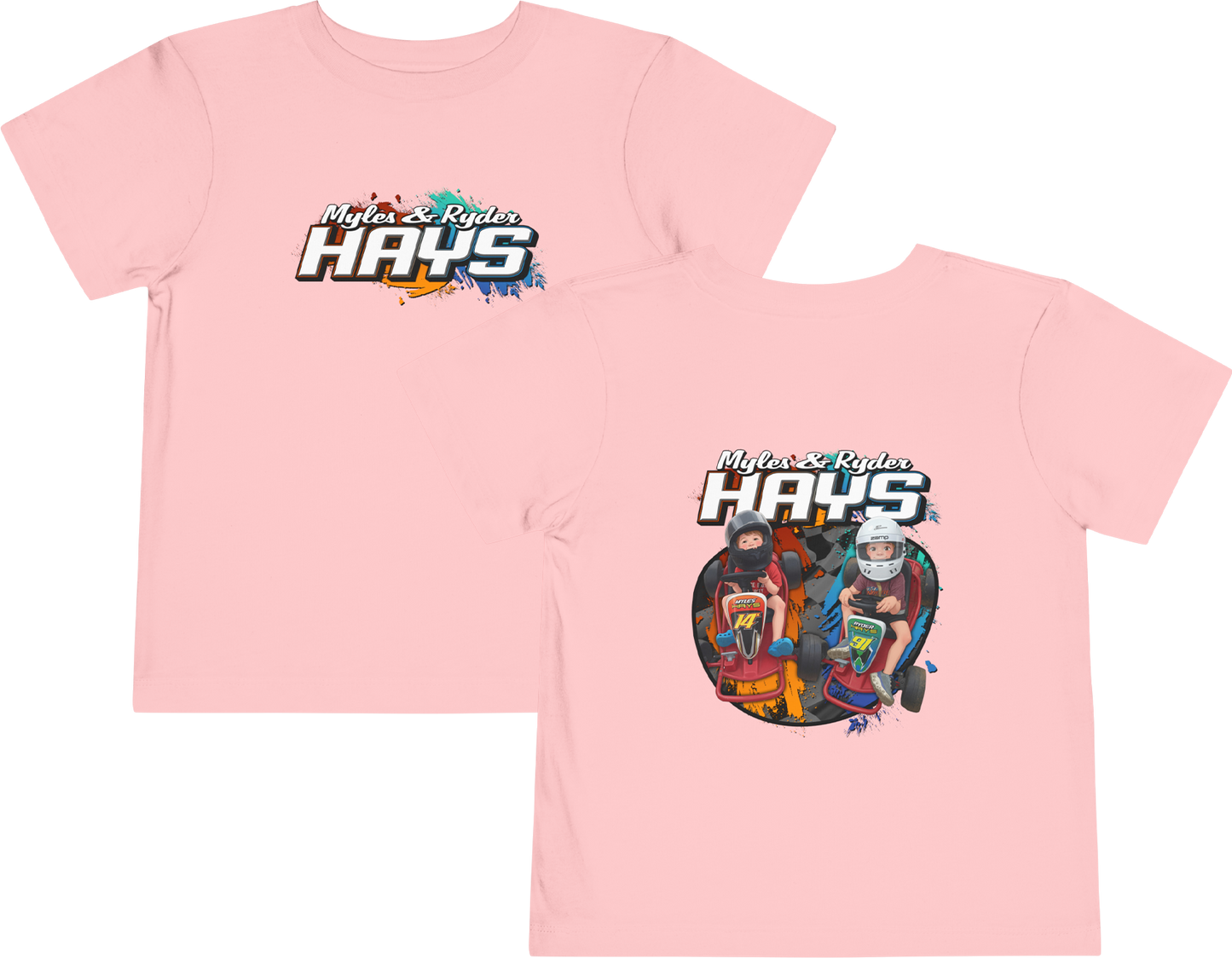 Toddler Myles & Ryder Hays Tee