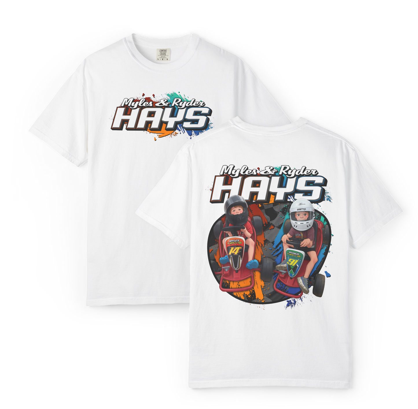 Heavyweight Myles & Ryder Hays Tee