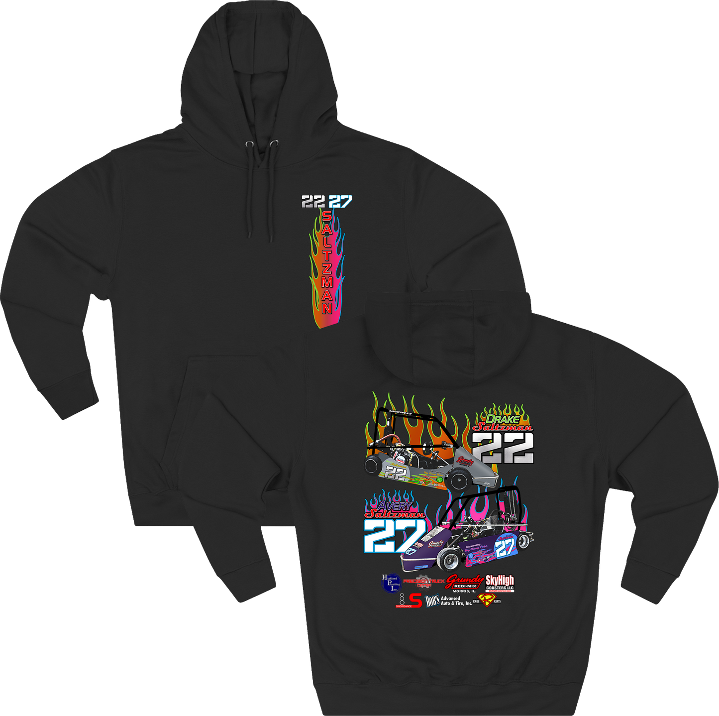 Saltzman Racing Hoodie