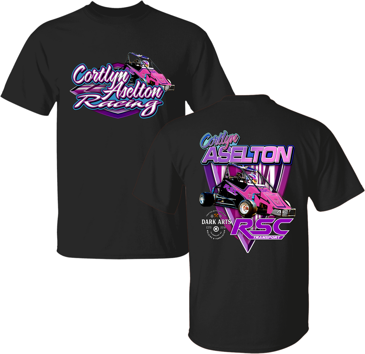 Youth Cortlyn Aselton Racing Tee