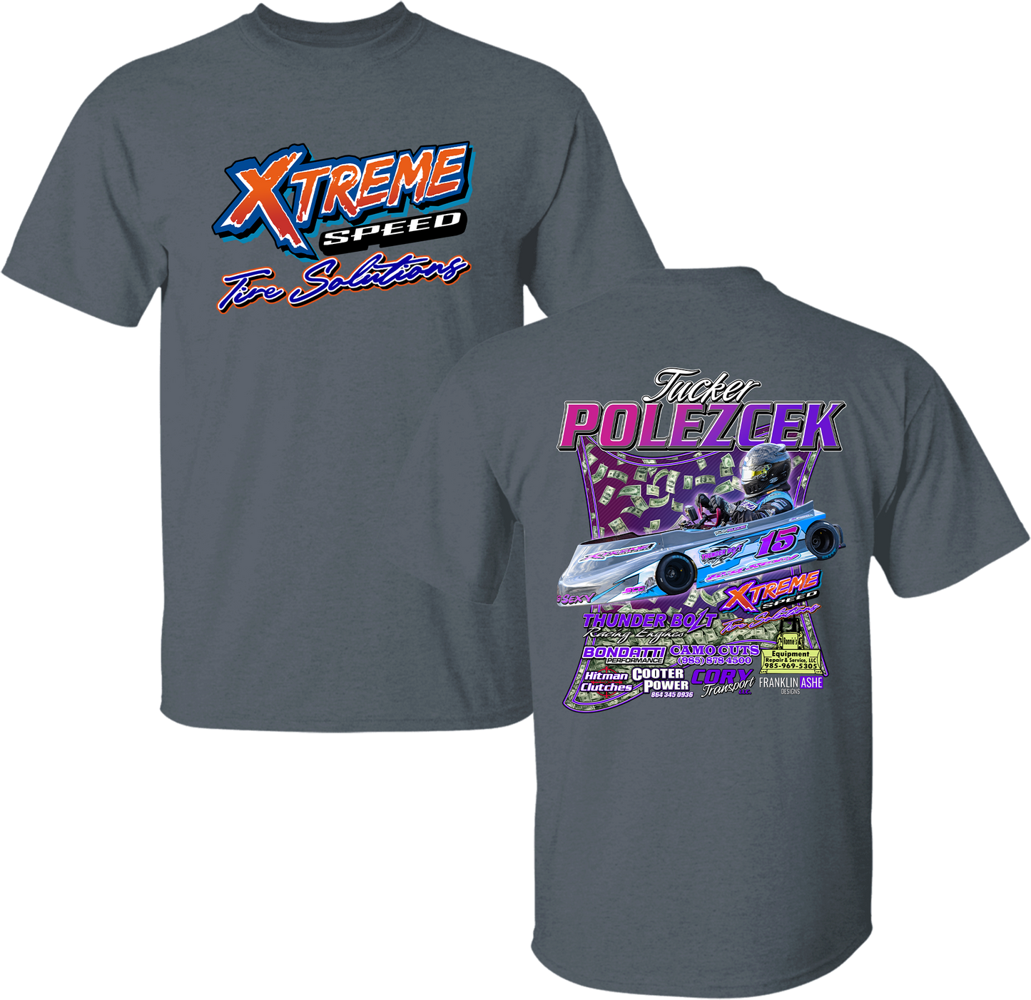 Unisex Xtreme Speed/Tucker Polezcek Tee