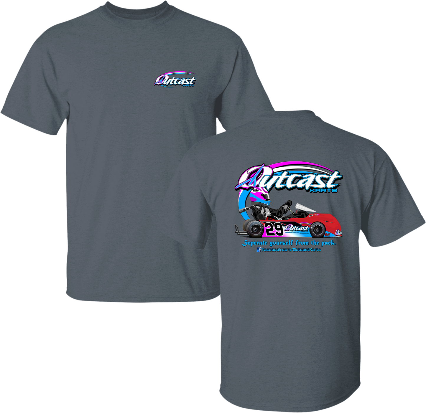 Unisex Outcast Karts Tee