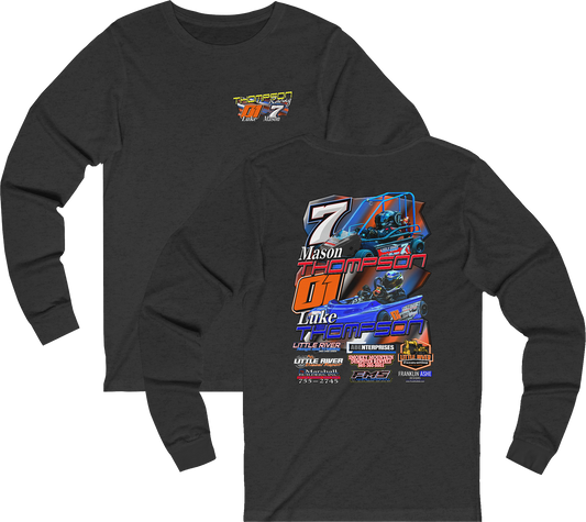 Unisex Thompson Racing Long Sleeve Tee