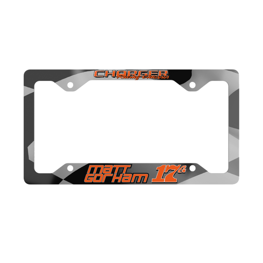 Matt Gorham Racing License Plate Frame