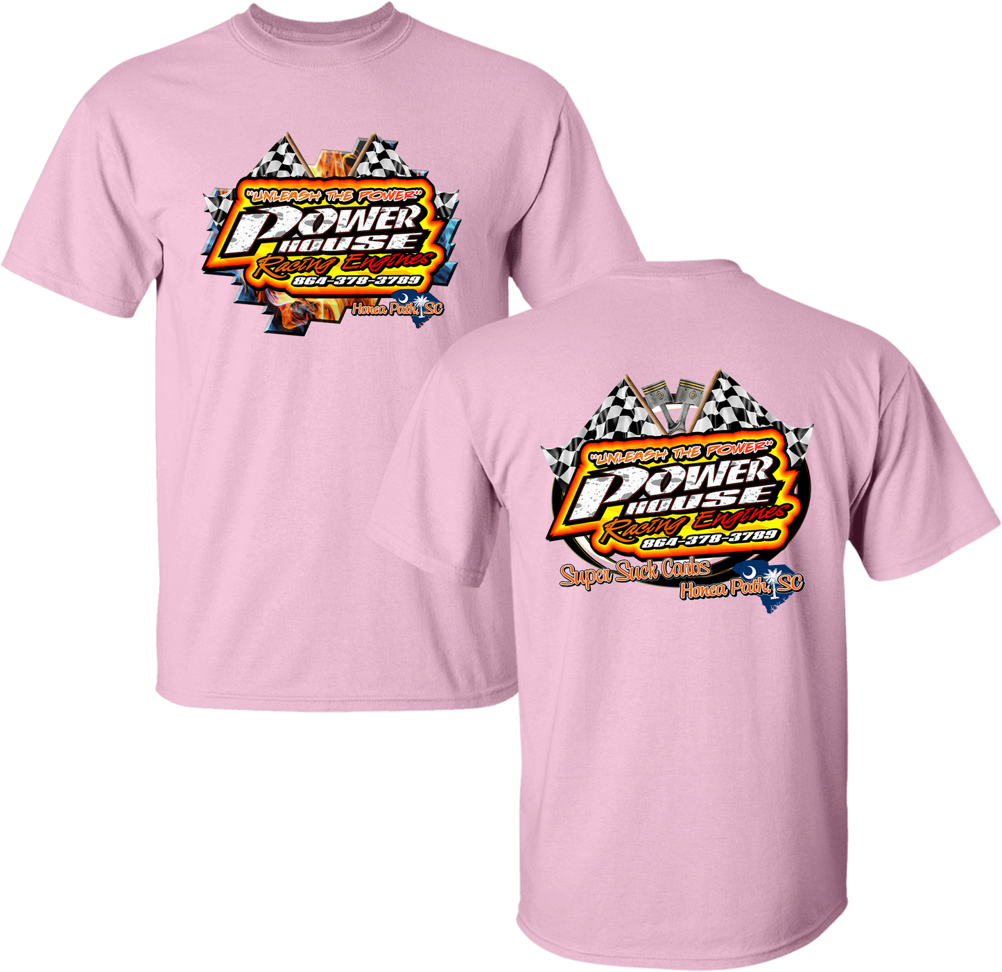 Unisex Powerhouse Racing Engines Tee