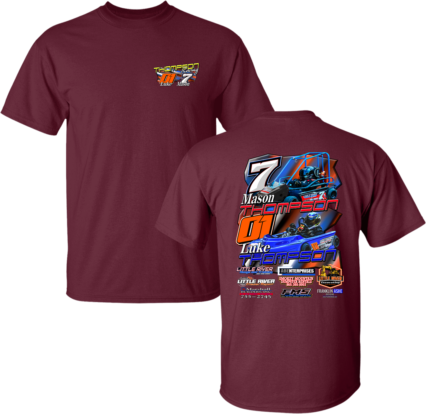 Unisex Thompson Racing Tee