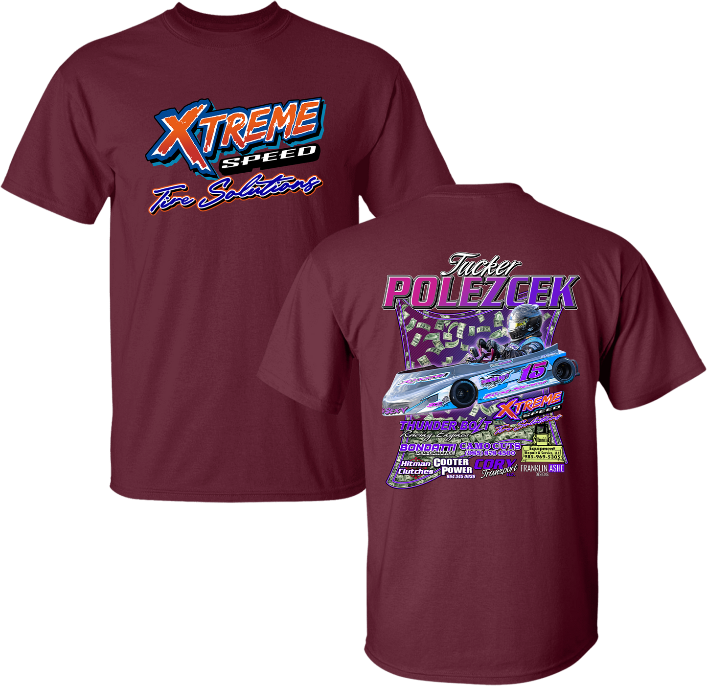 Unisex Xtreme Speed/Tucker Polezcek Tee