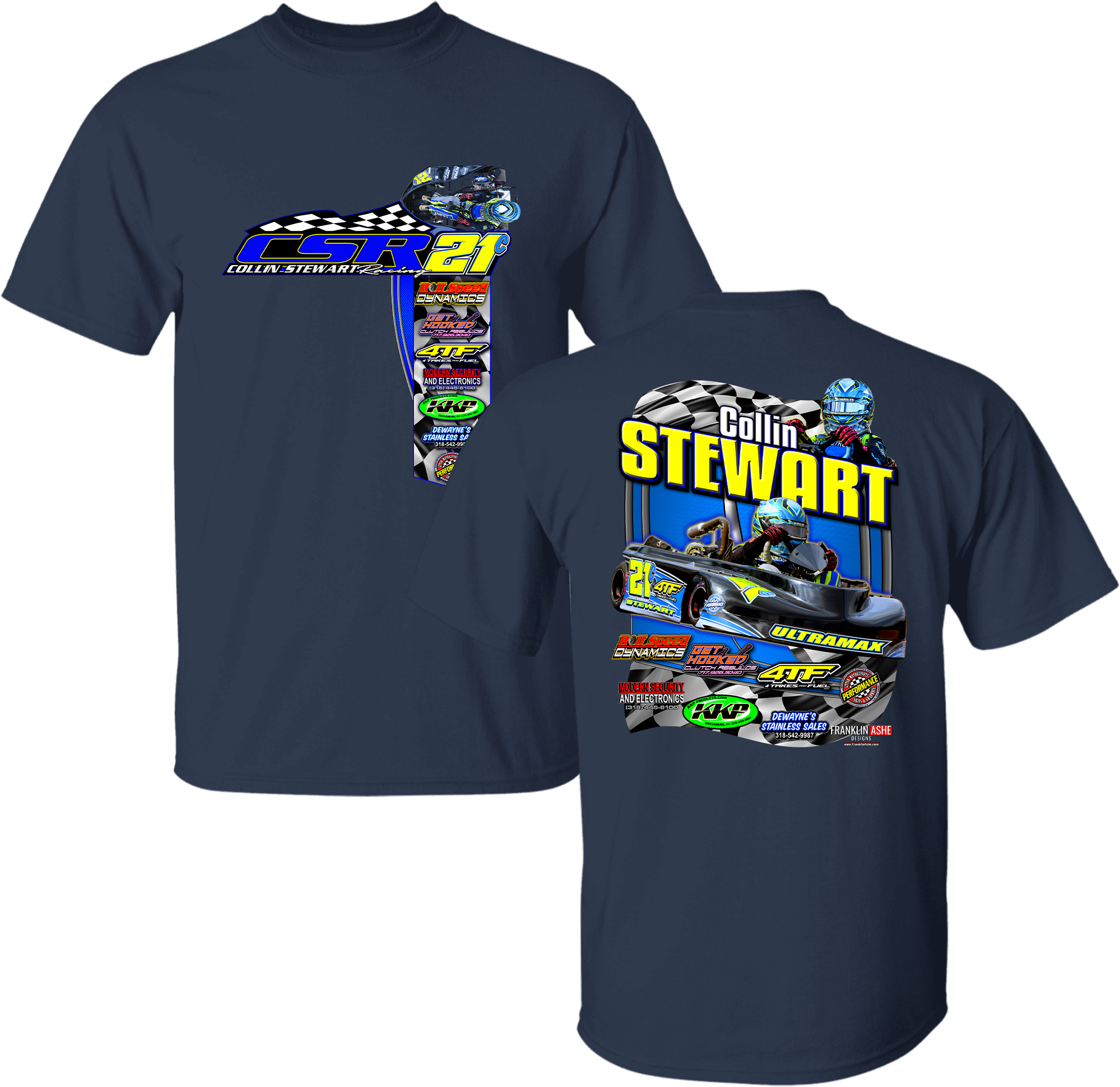 Youth Collin Stewart Tee – Franklin Ashe Designs