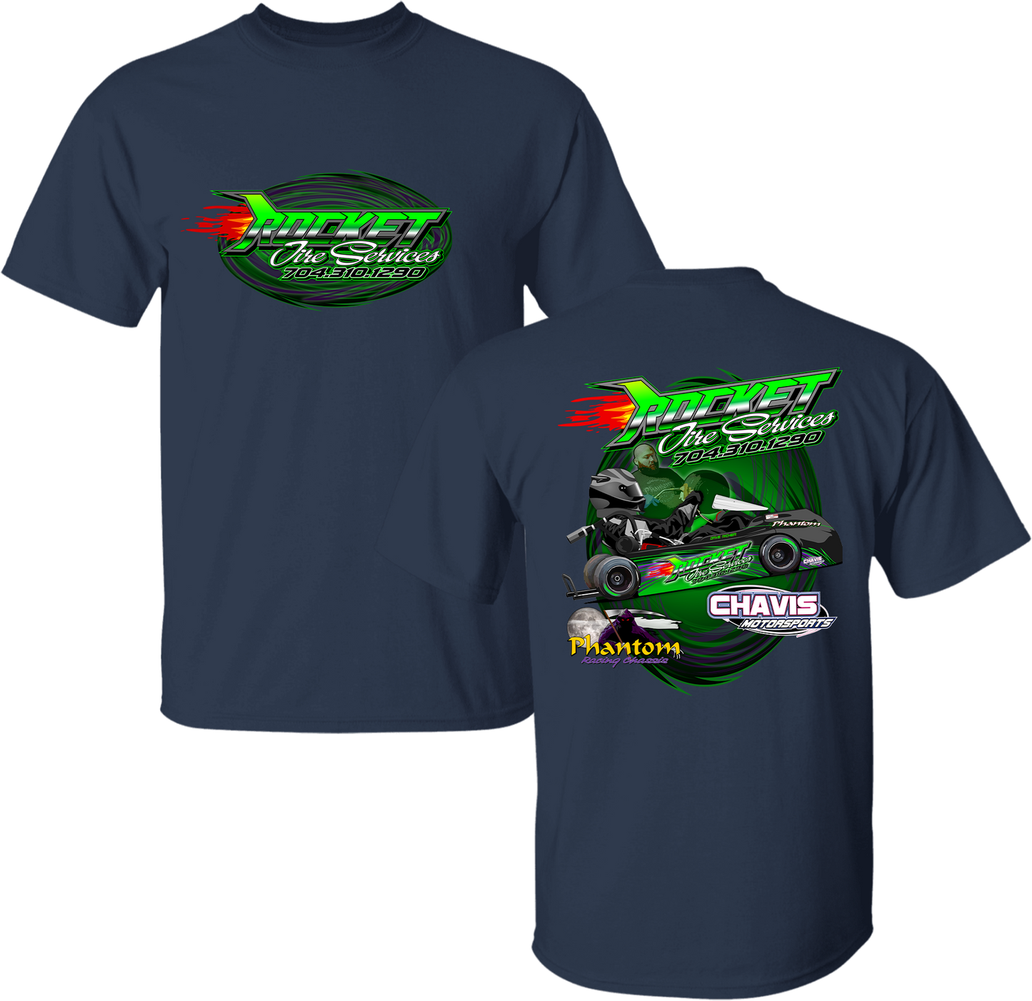 Youth Rocket Tire Services Tee