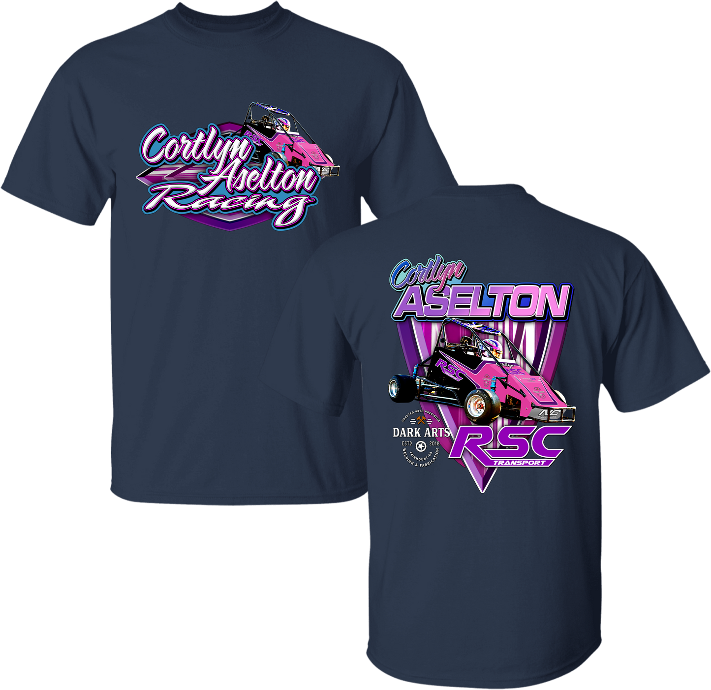 Youth Cortlyn Aselton Racing Tee