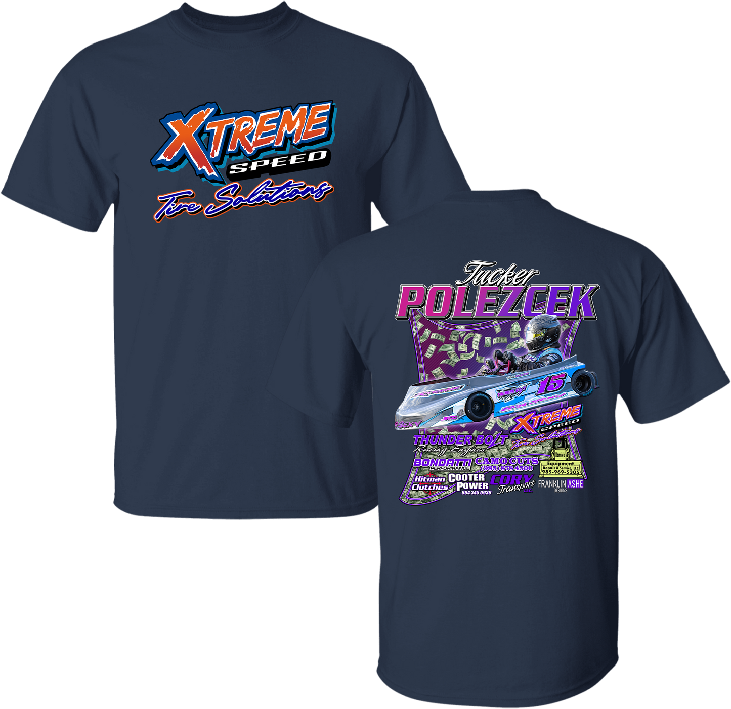 Unisex Xtreme Speed/Tucker Polezcek Tee