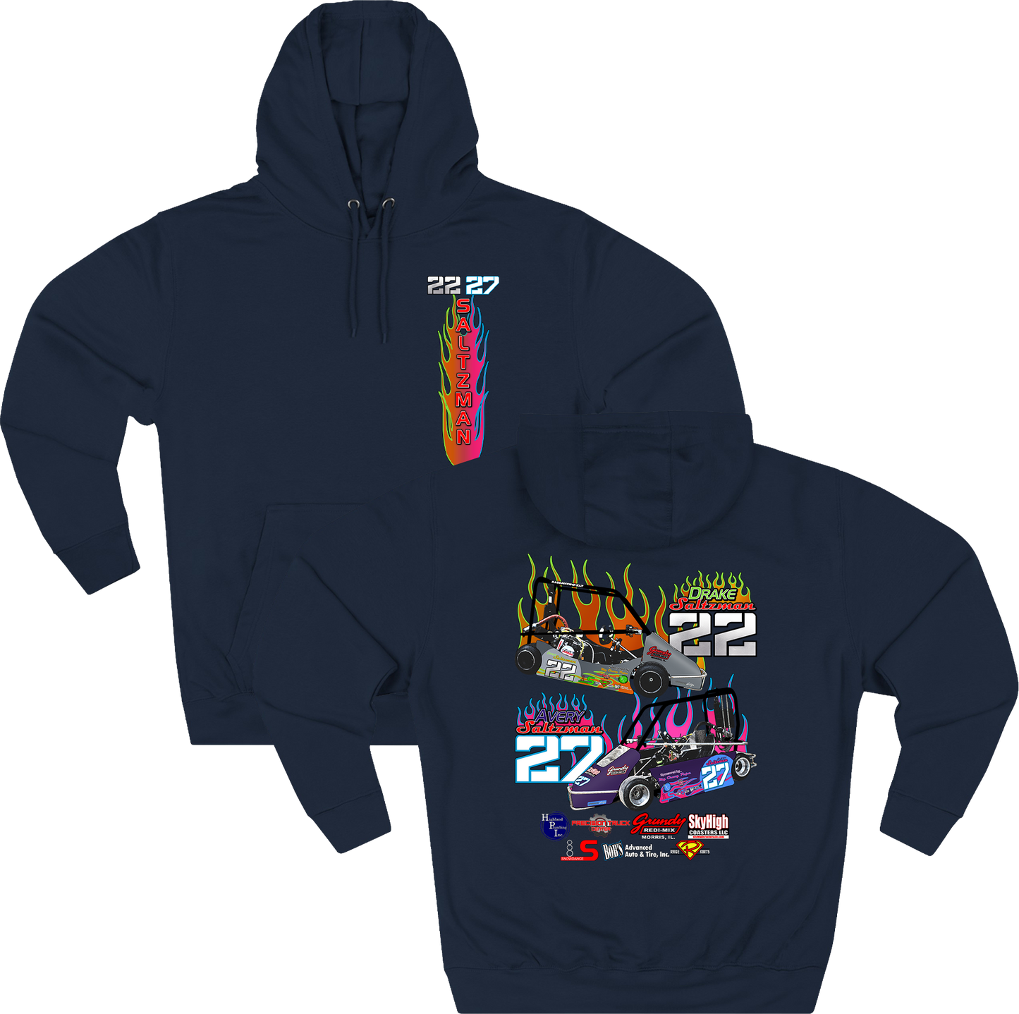 Saltzman Racing Hoodie