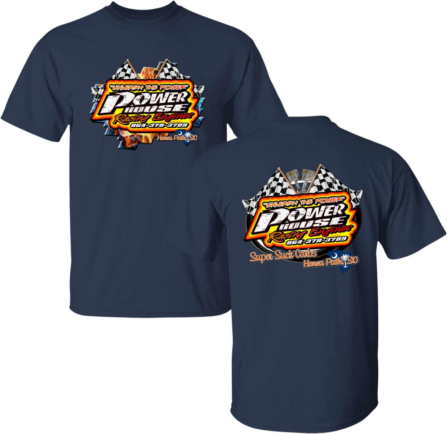 Unisex Powerhouse Racing Engines Tee