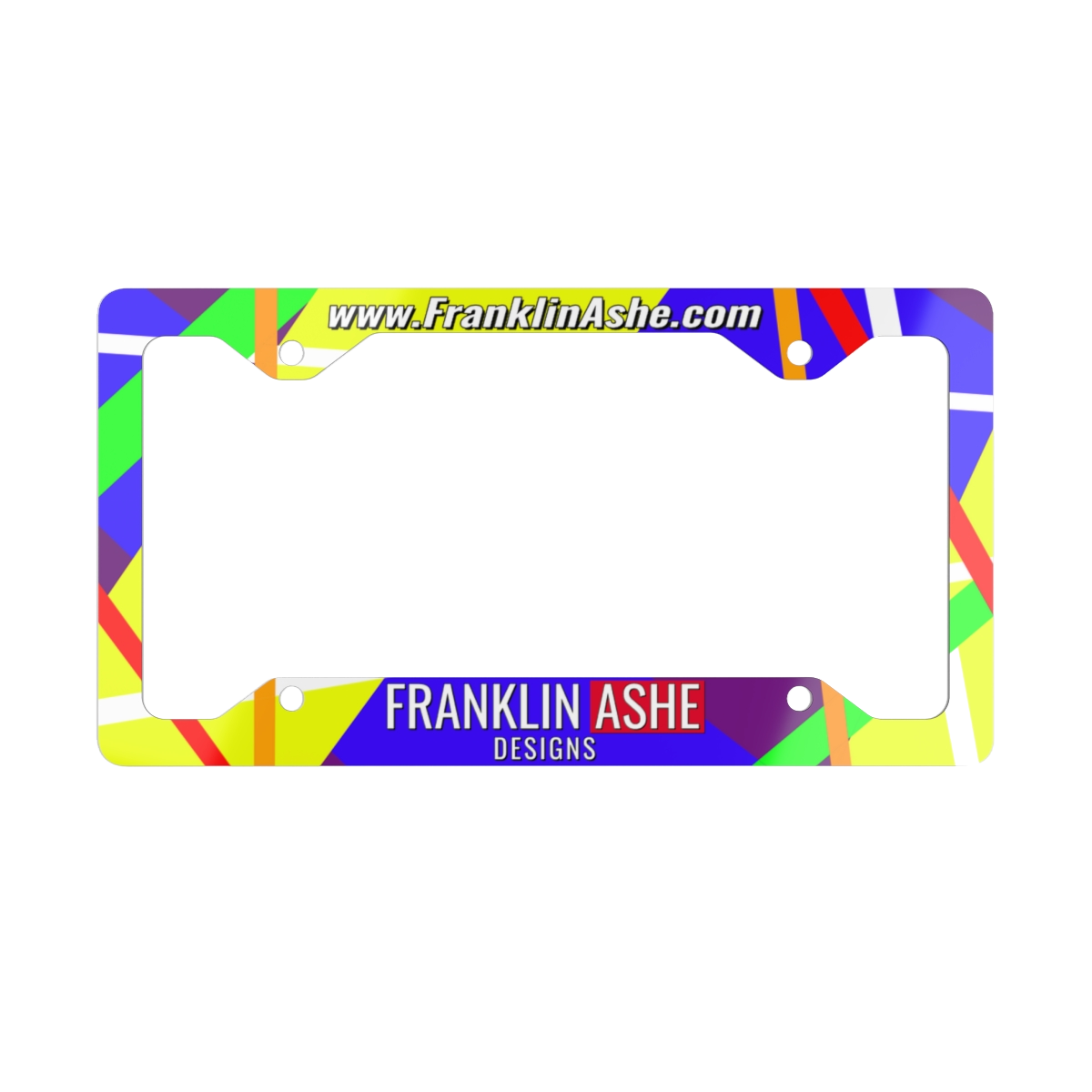 Franklin Ashe Designs License Plate Frame