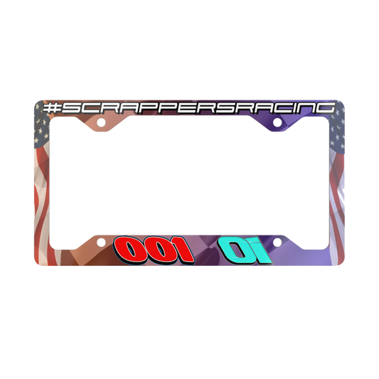 Scrappers Racing License Plate Frame