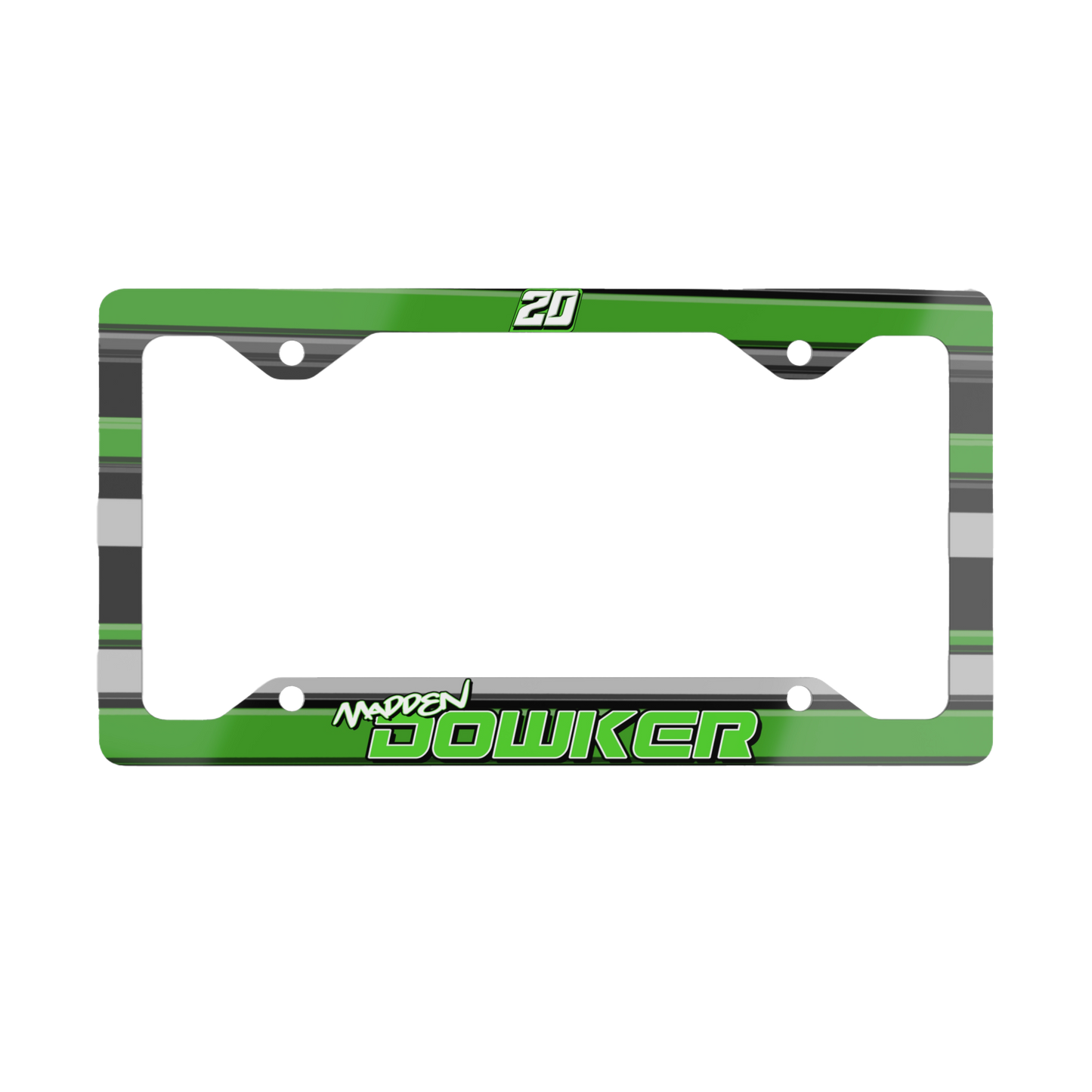 Madden Dowker License Plate Frame