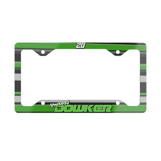 Madden Dowker License Plate Frame