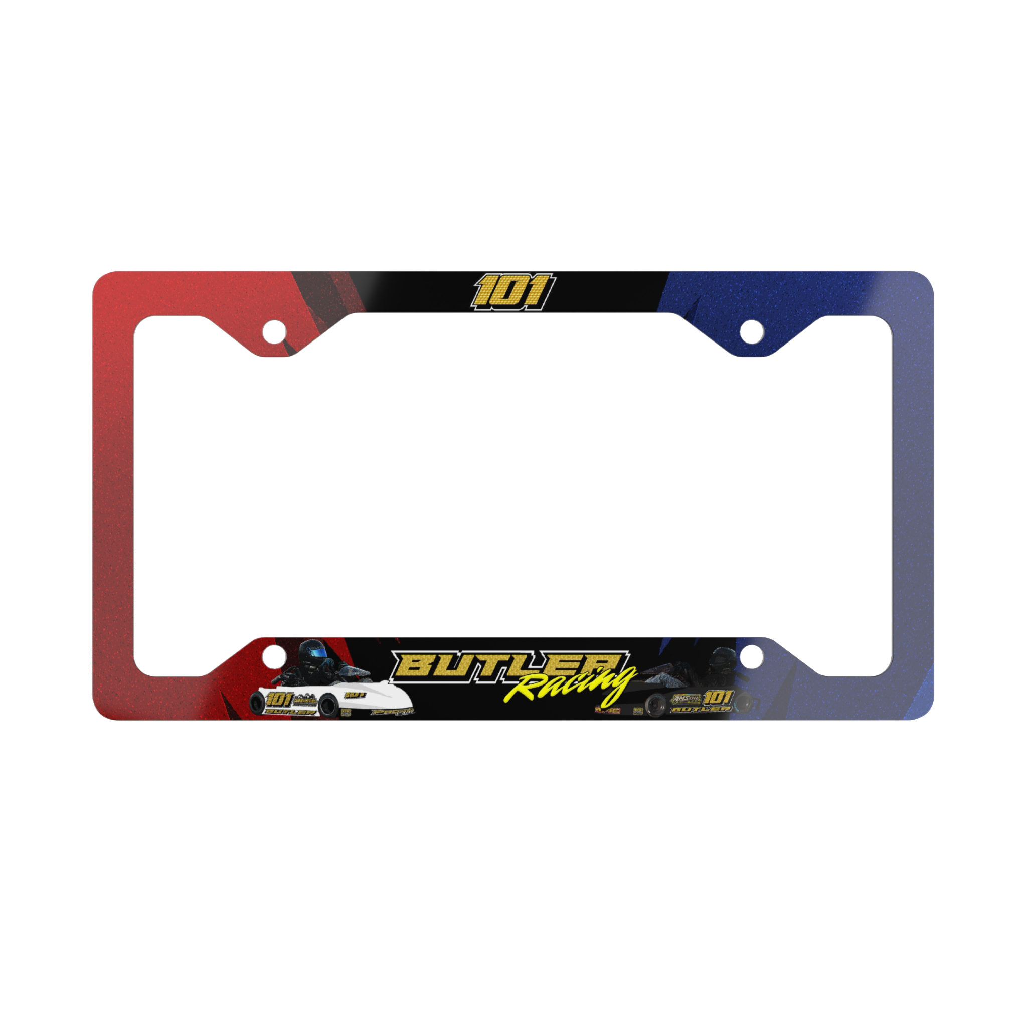 Iowa Butler Plate Butler Racing License Plate Frame – Franklin Ashe Designs