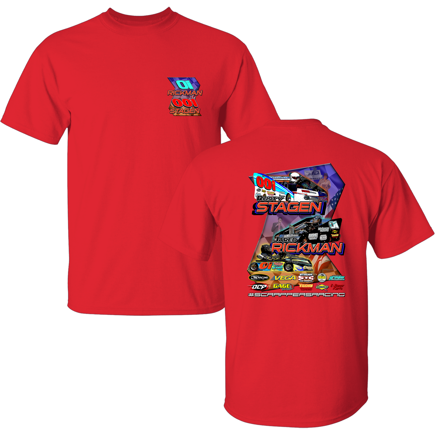 Youth Scrappers Racing Tee