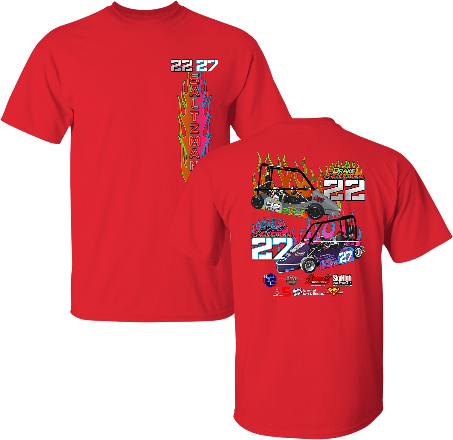 Youth Saltzman Racing Tee