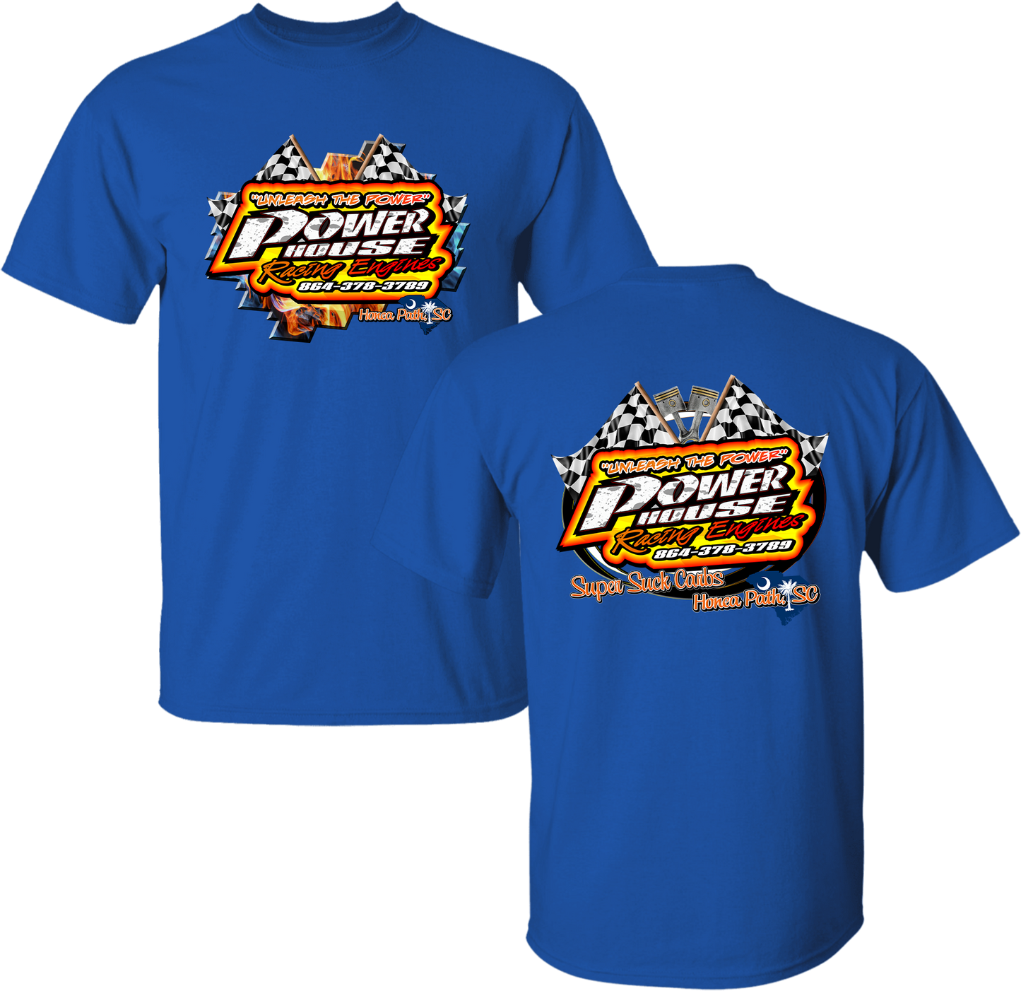 Unisex Powerhouse Racing Engines Tee