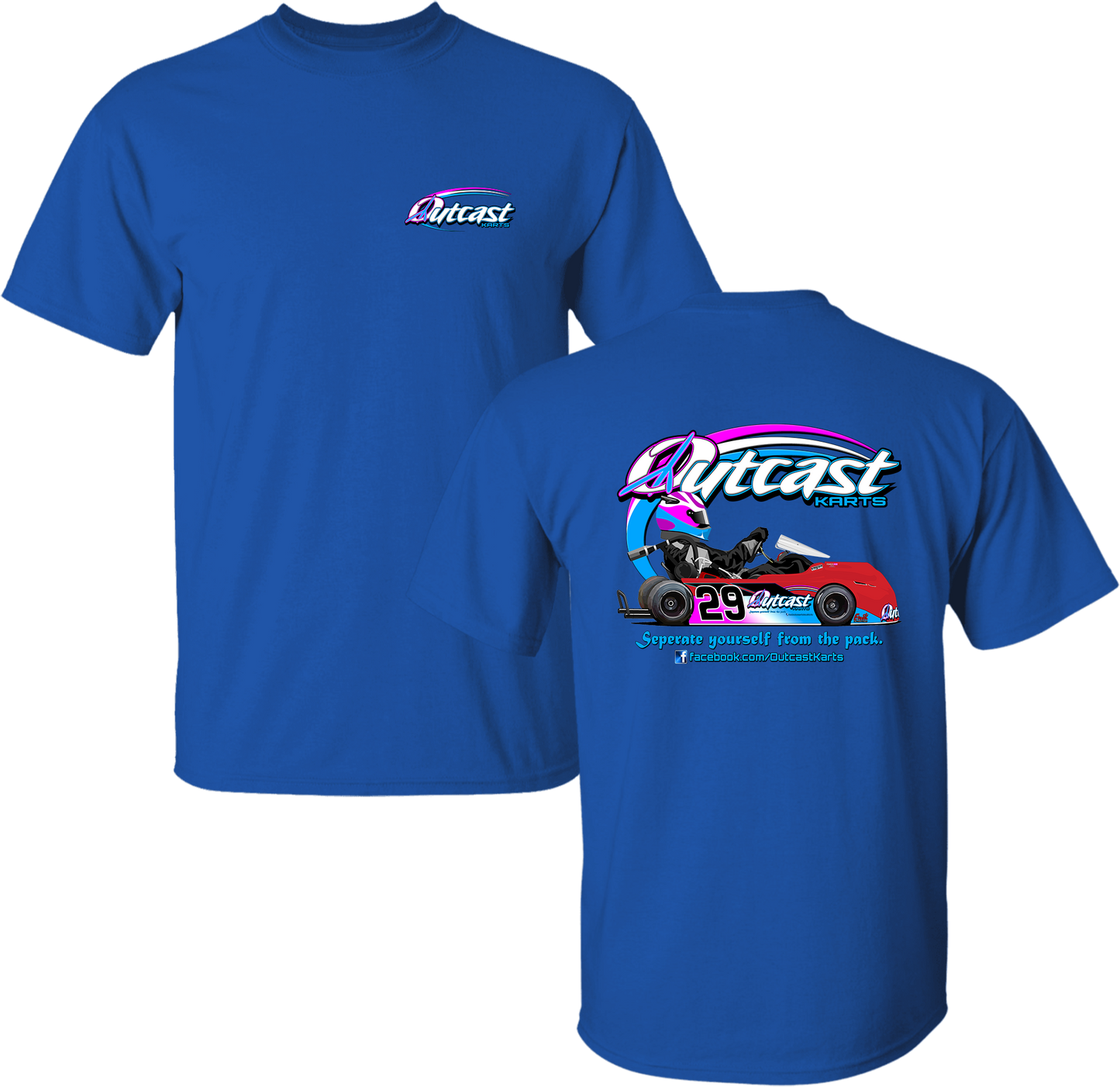 Unisex Outcast Karts Tee