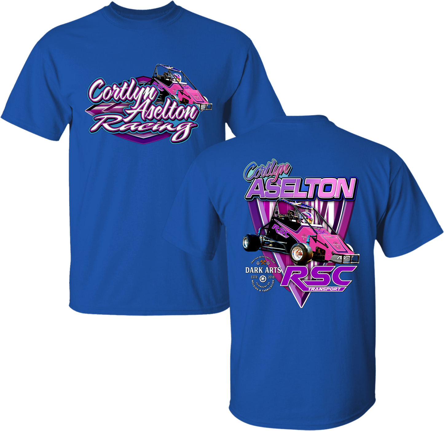 Youth Cortlyn Aselton Racing Tee