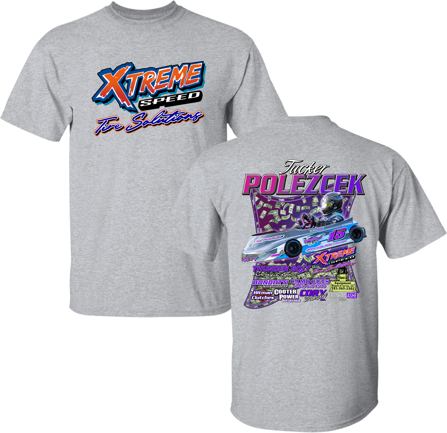 Unisex Xtreme Speed/Tucker Polezcek Tee