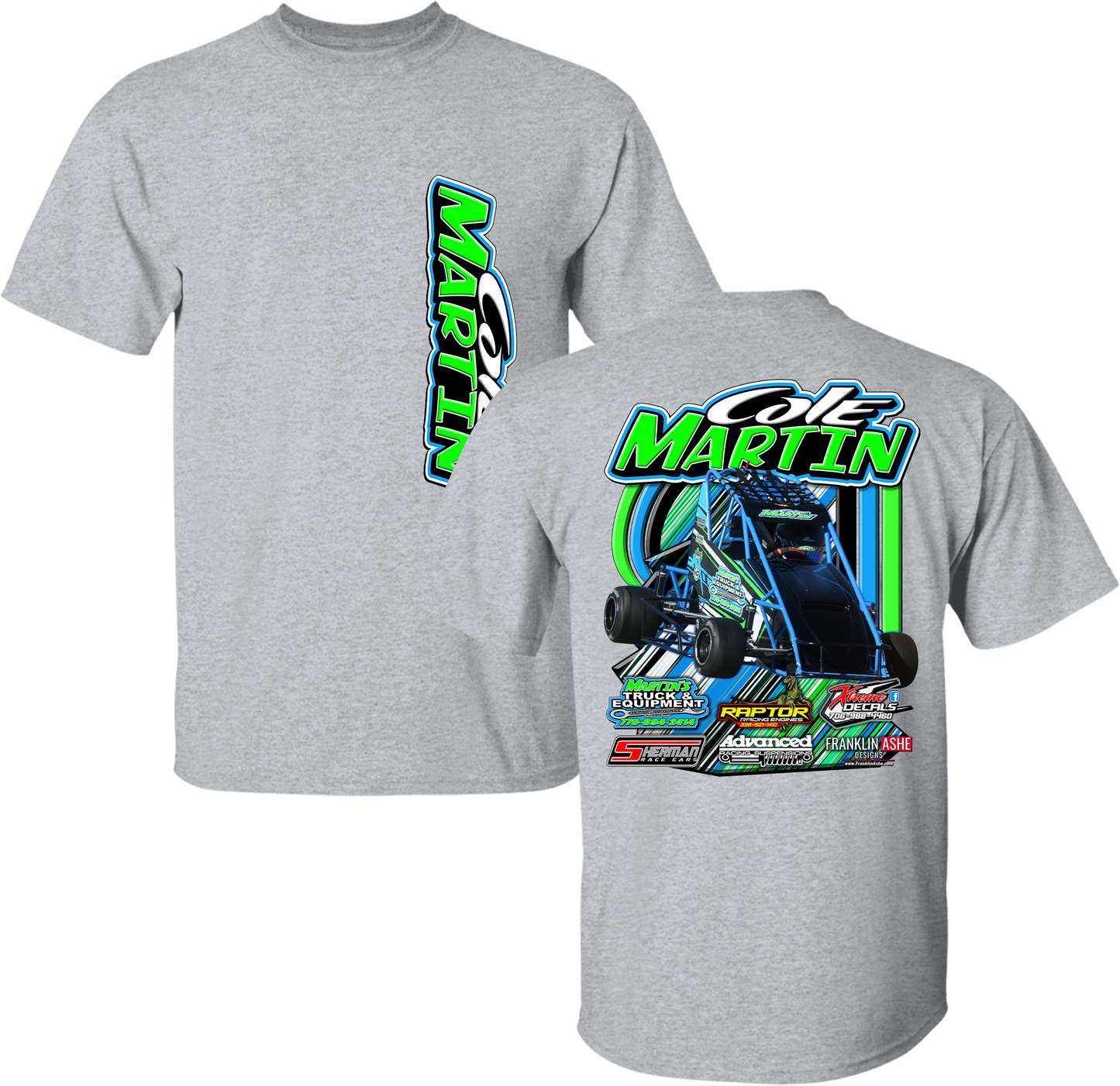 Youth Cole Martin Racing Tee