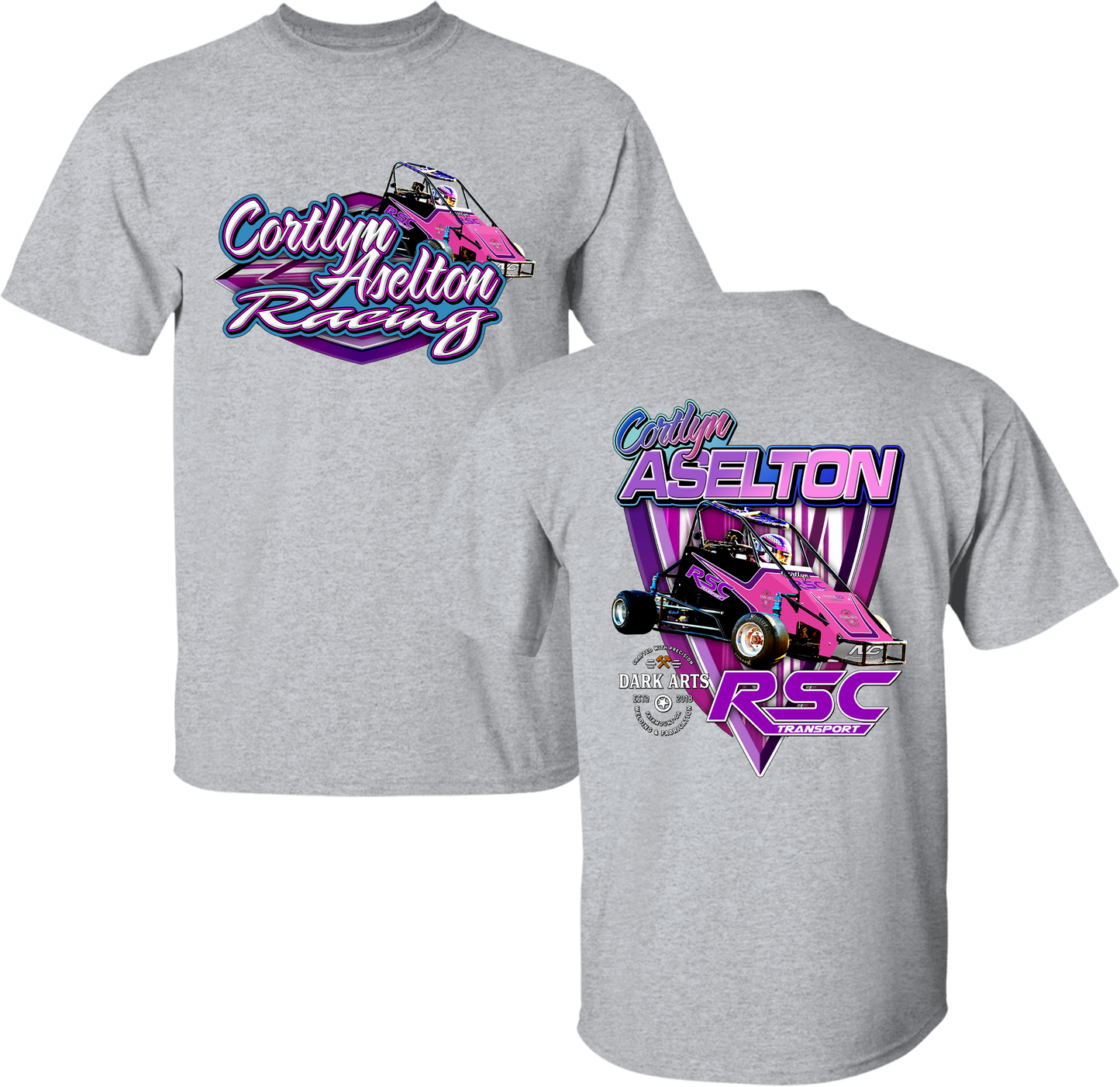 Youth Cortlyn Aselton Racing Tee