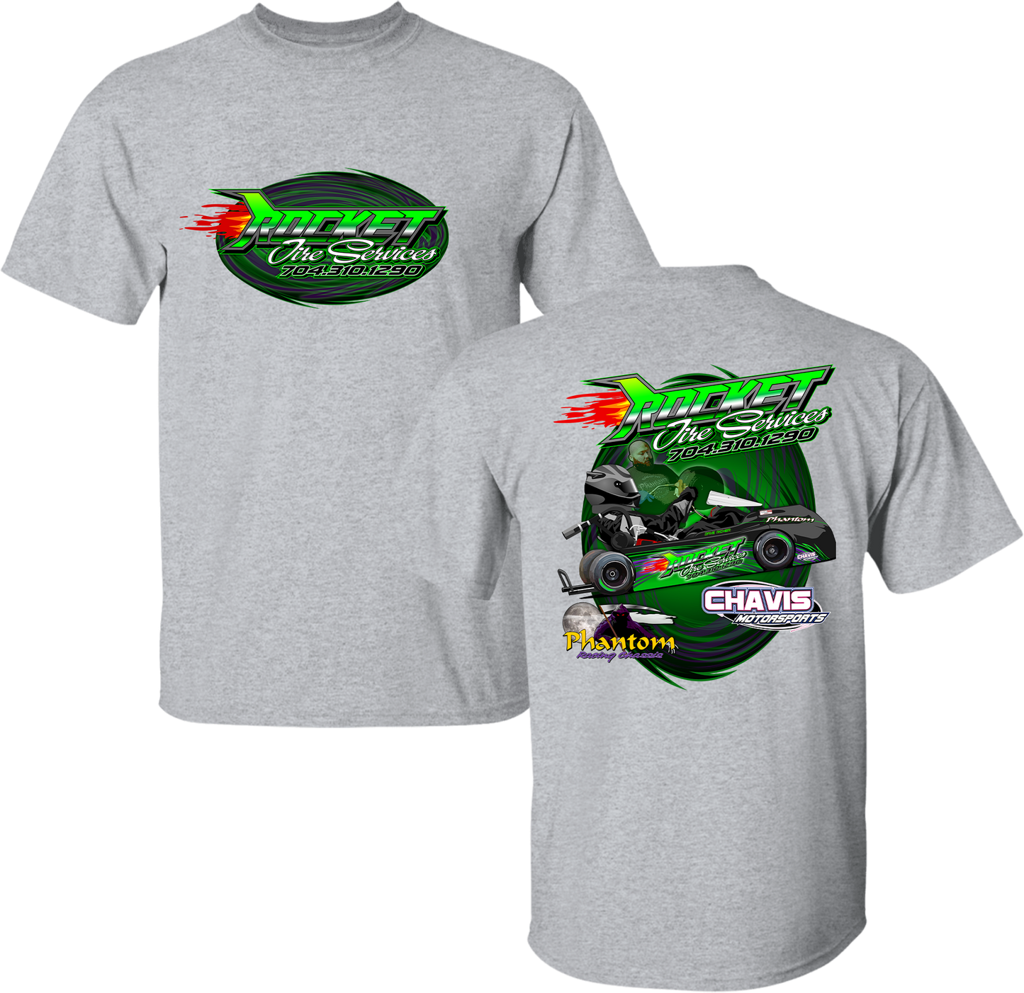 Youth Rocket Tire Services Tee