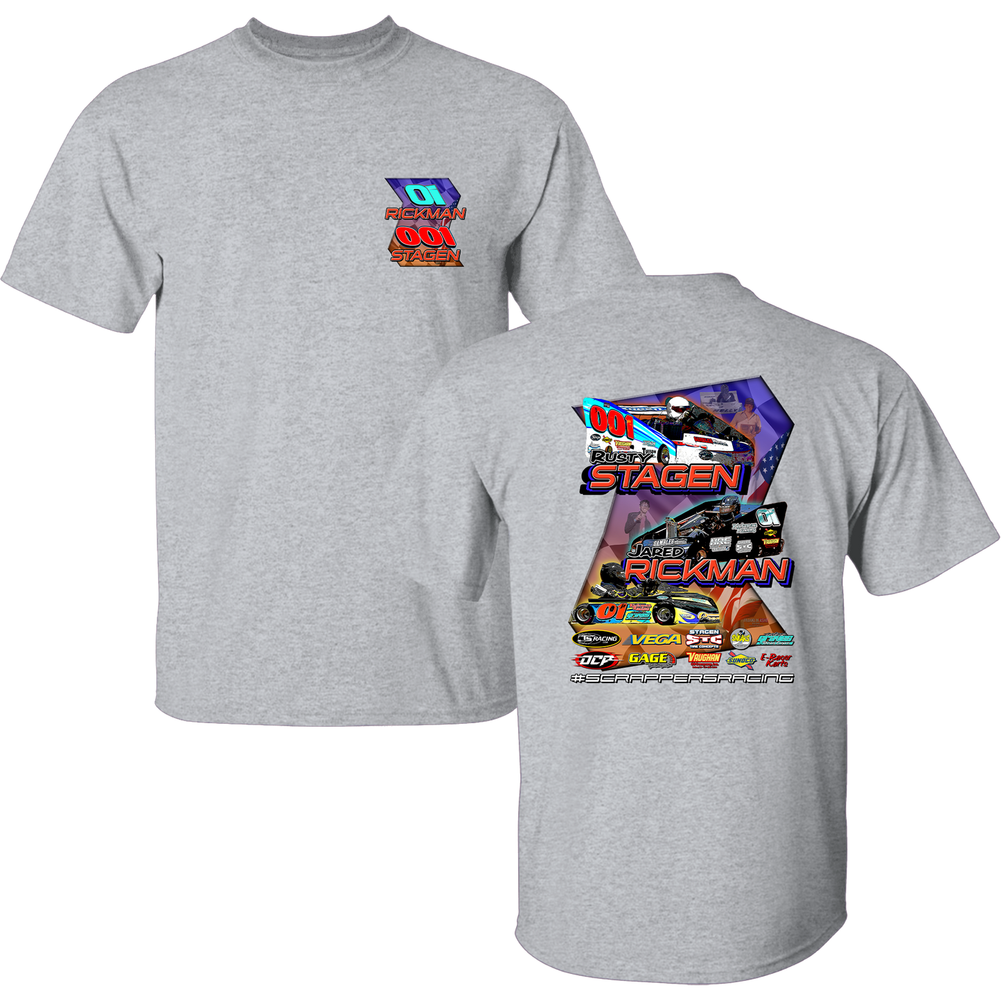 Youth Scrappers Racing Tee