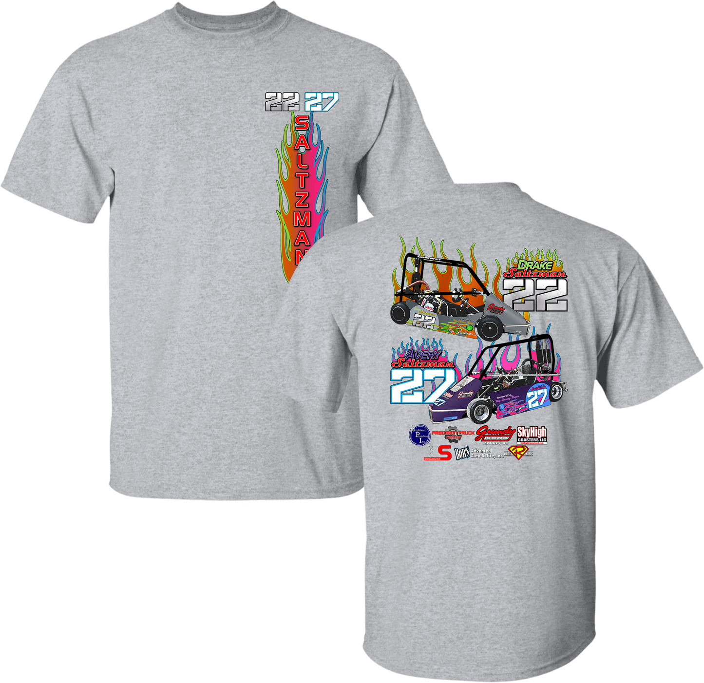 Youth Saltzman Racing Tee