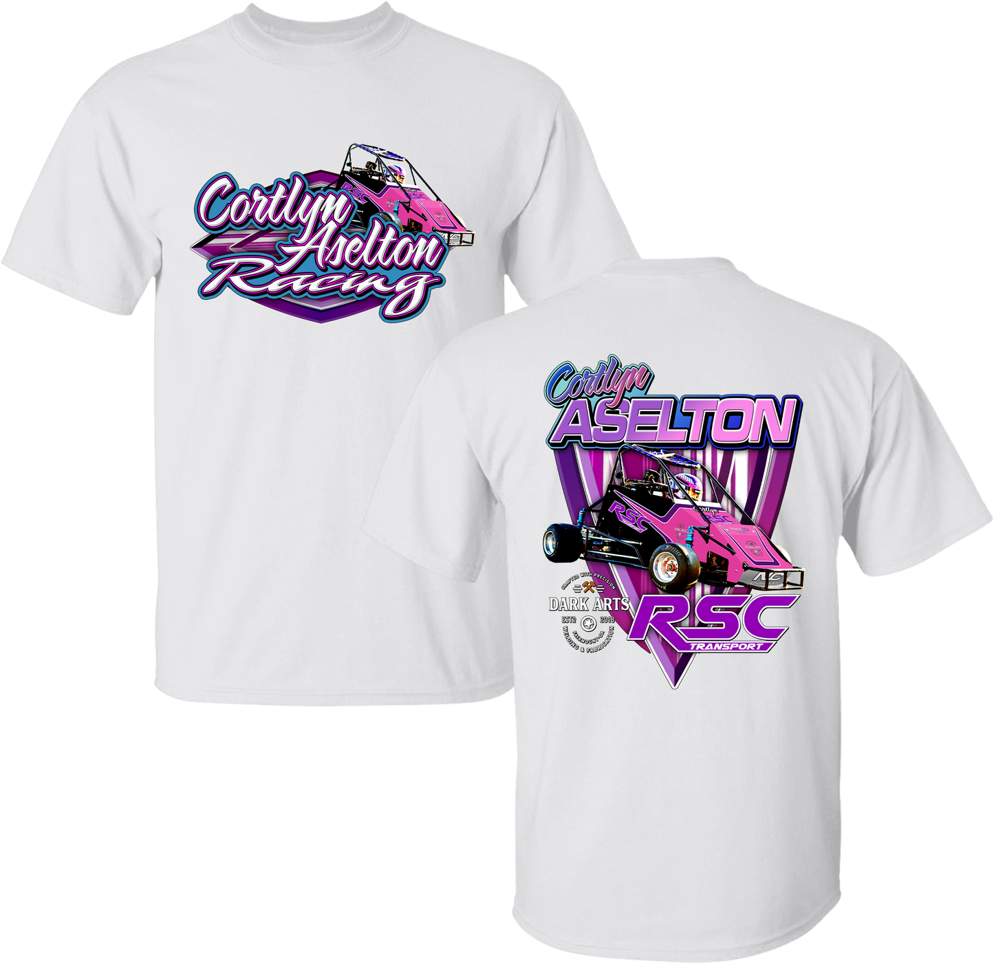 Youth Cortlyn Aselton Racing Tee