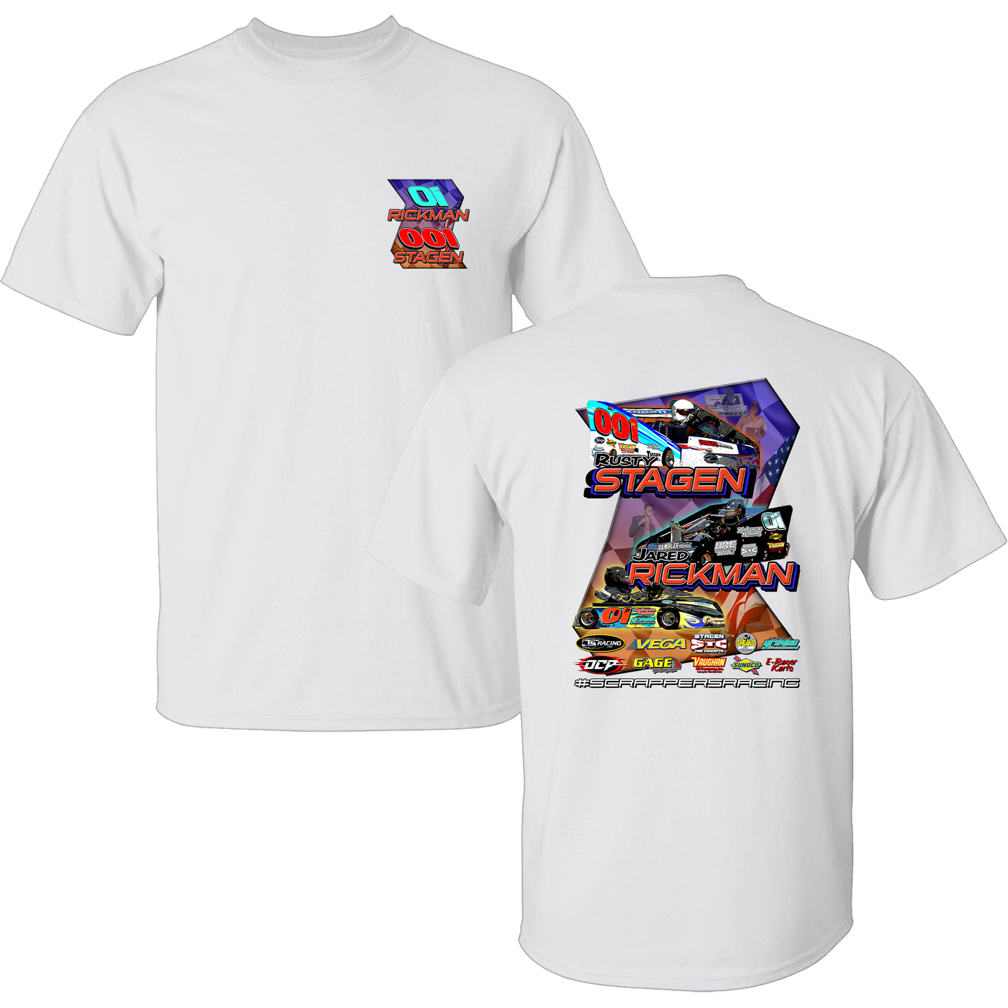 Youth Scrappers Racing Tee