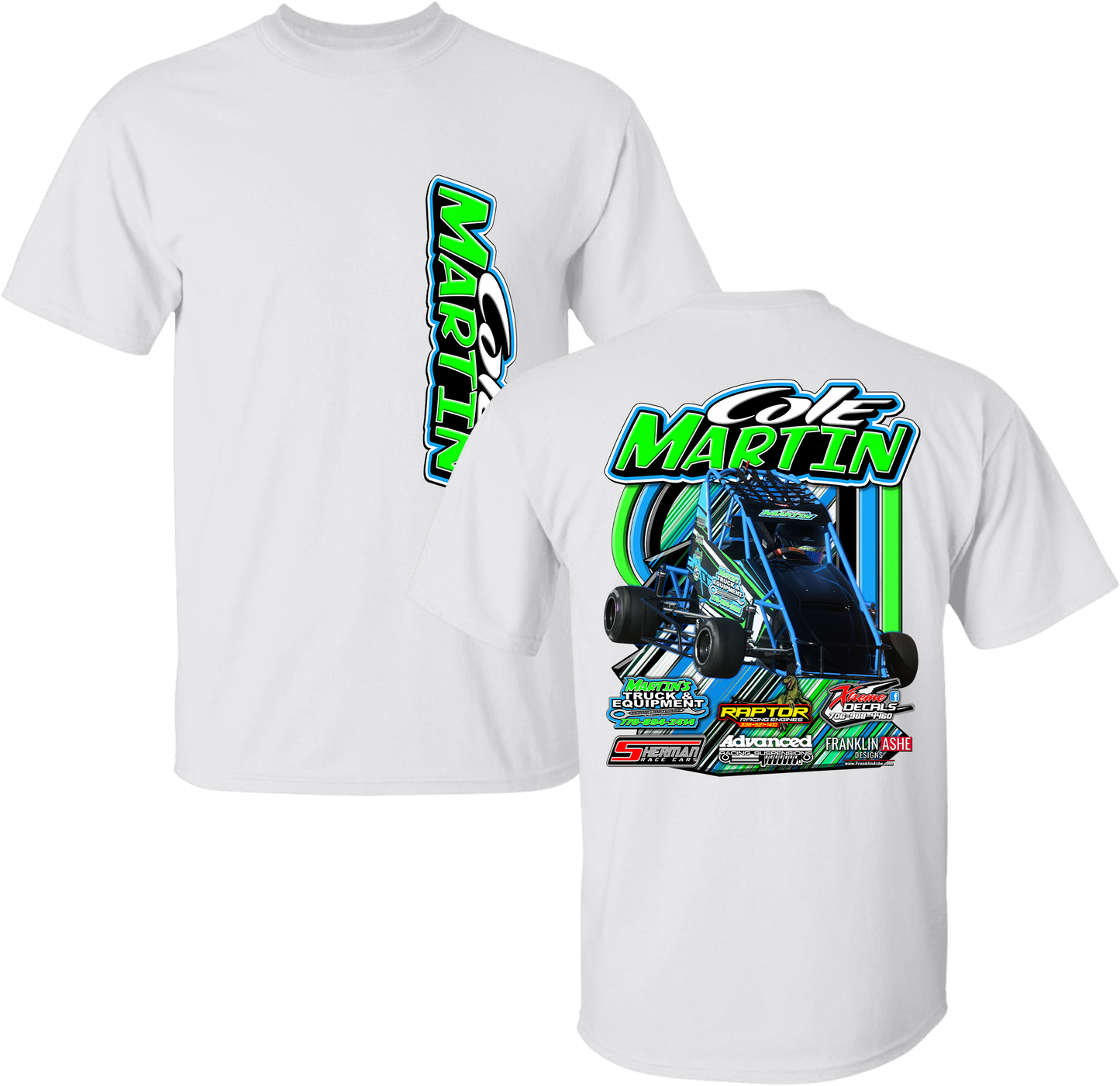 Youth Cole Martin Racing Tee