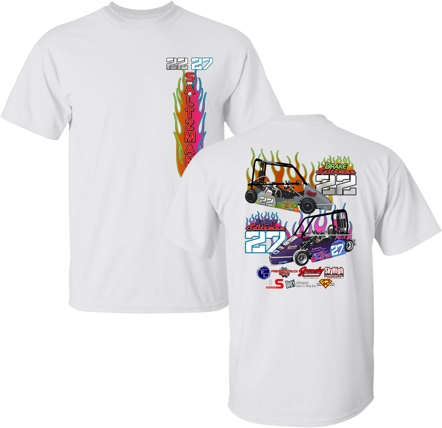 Youth Saltzman Racing Tee